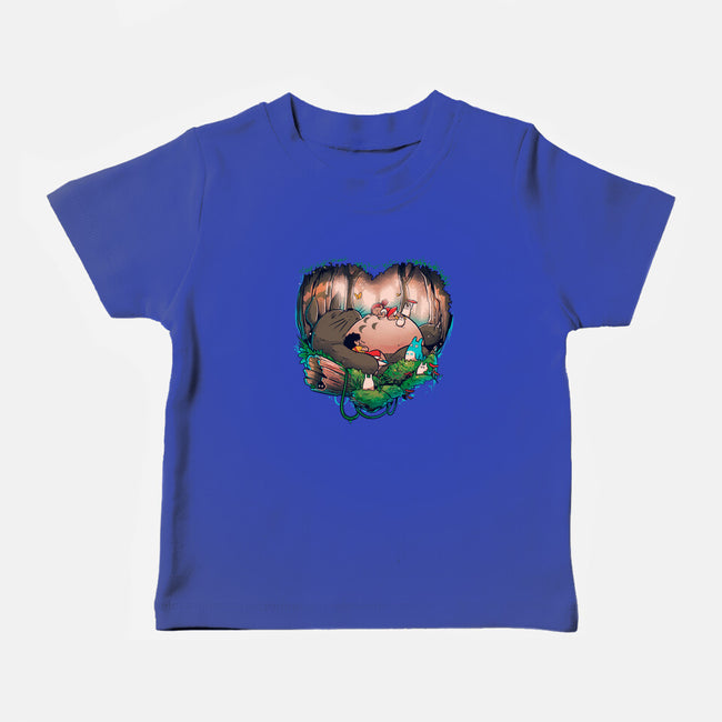 Forest Dreamers-Baby-Basic-Tee-Bruno Mota