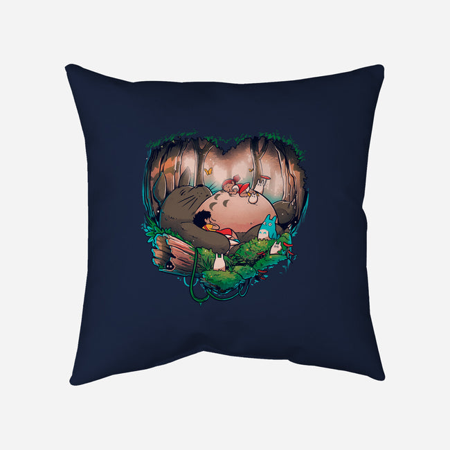 Forest Dreamers-None-Non-Removable Cover w Insert-Throw Pillow-Bruno Mota