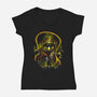 Starry Mine-Womens-V-Neck-Tee-zascanauta