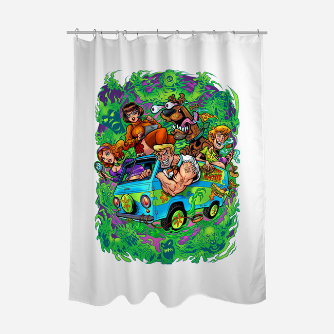 Mystery Gang-None-Polyester-Shower Curtain-brianallen