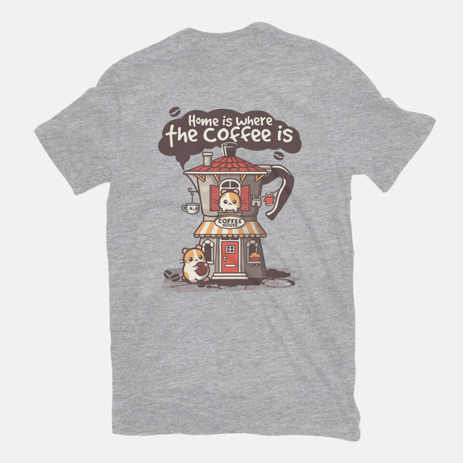 Home Is Where The Coffee Is-Mens-Heavyweight-Tee-NemiMakeit