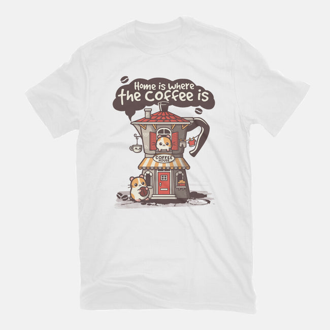 Home Is Where The Coffee Is-Mens-Heavyweight-Tee-NemiMakeit