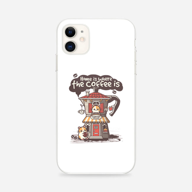 Home Is Where The Coffee Is-iPhone-Snap-Phone Case-NemiMakeit