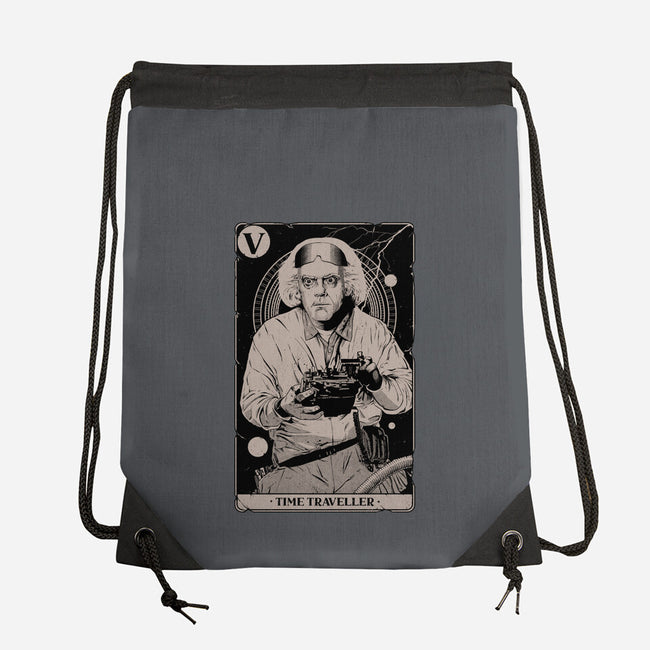 Time Traveller Tarot-None-Drawstring-Bag-Hafaell