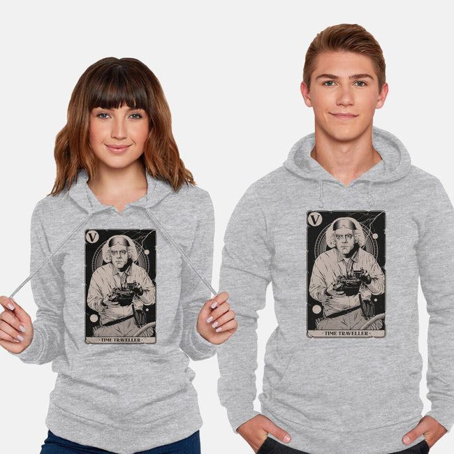 Time Traveller Tarot-Unisex-Pullover-Sweatshirt-Hafaell