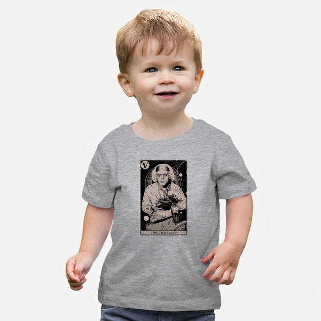 Time Traveller Tarot-Baby-Basic-Tee-Hafaell