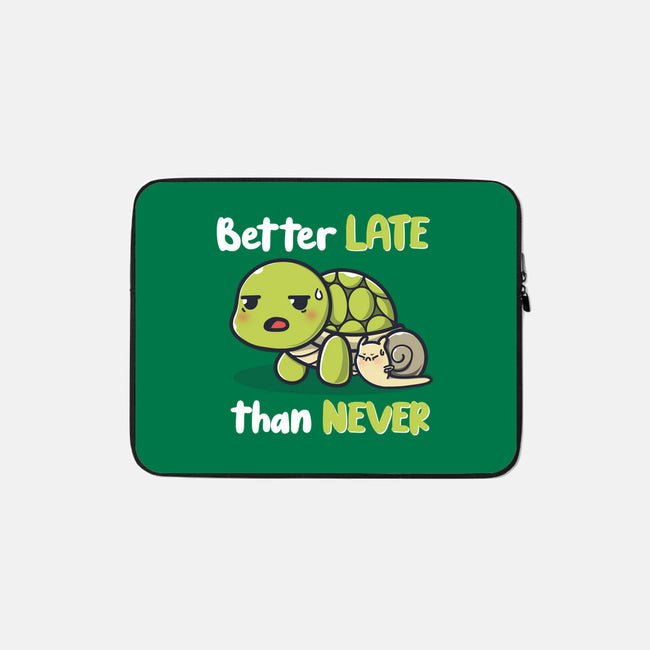 Better Late Than Never-None-Zippered-Laptop Sleeve-Freecheese