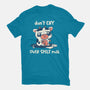 Don't Cry Please-Unisex-Basic-Tee-Freecheese