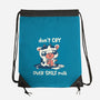 Don't Cry Please-None-Drawstring-Bag-Freecheese