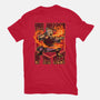 Tea Dragon Of The West-Womens-Fitted-Tee-Studio Mootant