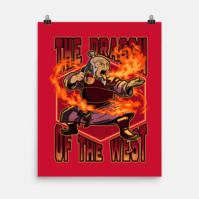 Tea Dragon Of The West-None-Matte-Poster-Studio Mootant