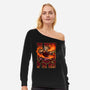 Tea Dragon Of The West-Womens-Off Shoulder-Sweatshirt-Studio Mootant