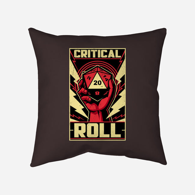 Critical Roll RPG Revolution-None-Removable Cover-Throw Pillow-Studio Mootant