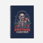Overthink Forever-None-Dot Grid-Notebook-eduely