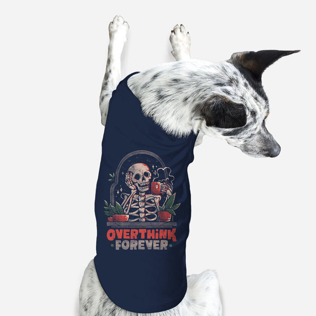 Overthink Forever-Dog-Basic-Pet Tank-eduely