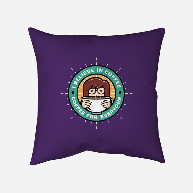 Coffee For Everyone-None-Non-Removable Cover w Insert-Throw Pillow-katiestack.art