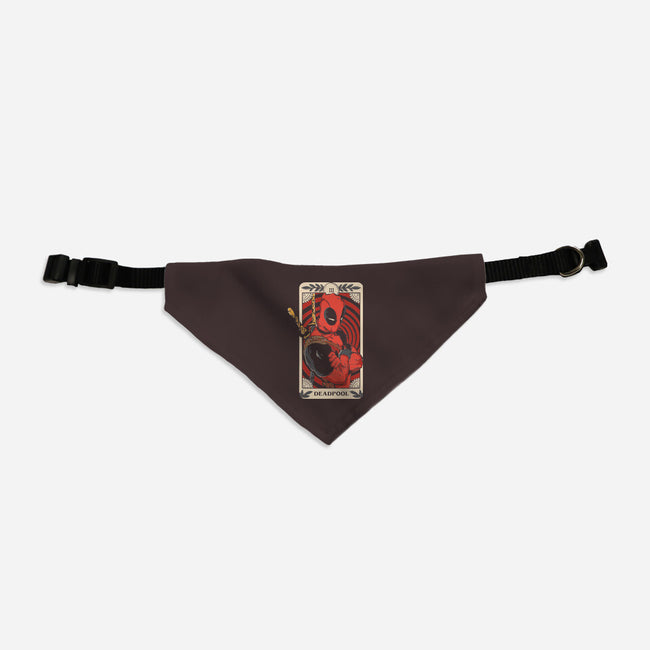 Deadpool Tarot-Cat-Adjustable-Pet Collar-turborat14