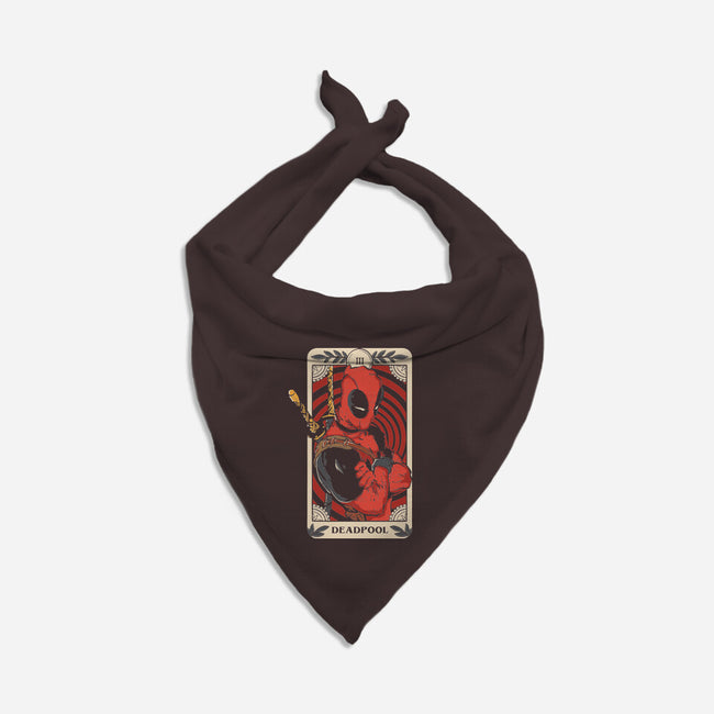 Deadpool Tarot-Dog-Bandana-Pet Collar-turborat14