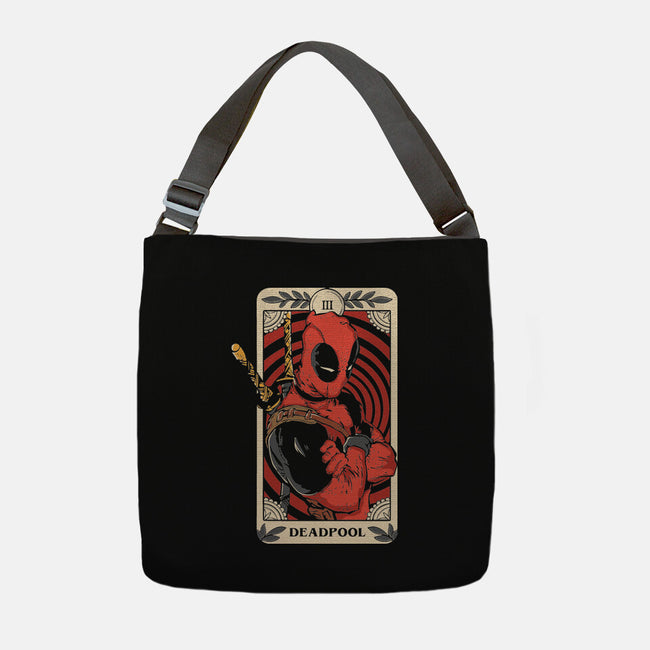 Deadpool Tarot-None-Adjustable Tote-Bag-turborat14