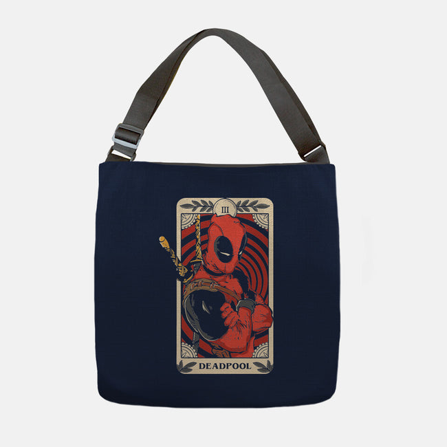 Deadpool Tarot-None-Adjustable Tote-Bag-turborat14