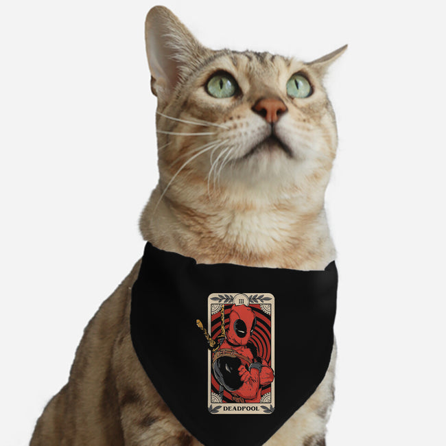 Deadpool Tarot-Cat-Adjustable-Pet Collar-turborat14