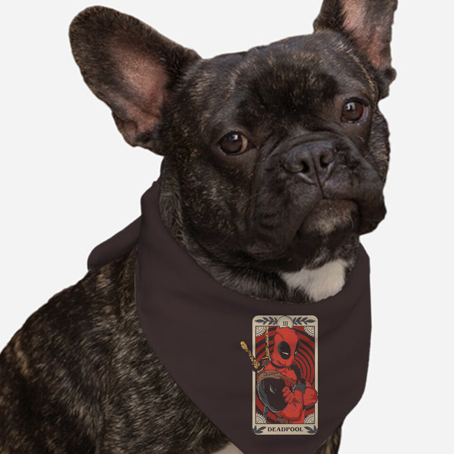 Deadpool Tarot-Dog-Bandana-Pet Collar-turborat14