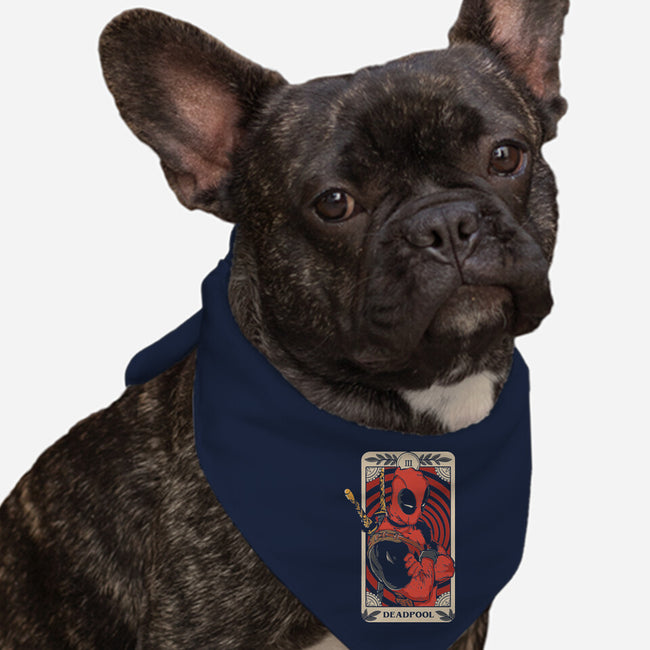 Deadpool Tarot-Dog-Bandana-Pet Collar-turborat14