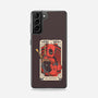 Deadpool Tarot-Samsung-Snap-Phone Case-turborat14