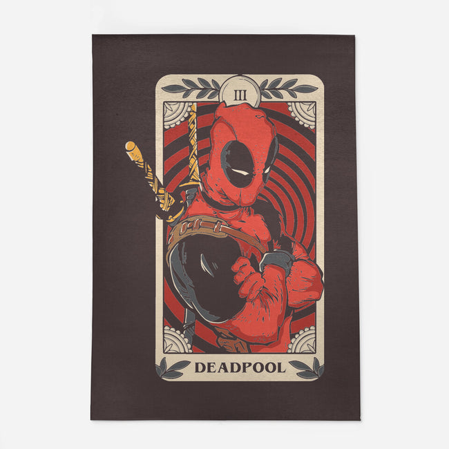 Deadpool Tarot-None-Indoor-Rug-turborat14