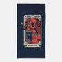 Deadpool Tarot-None-Beach-Towel-turborat14