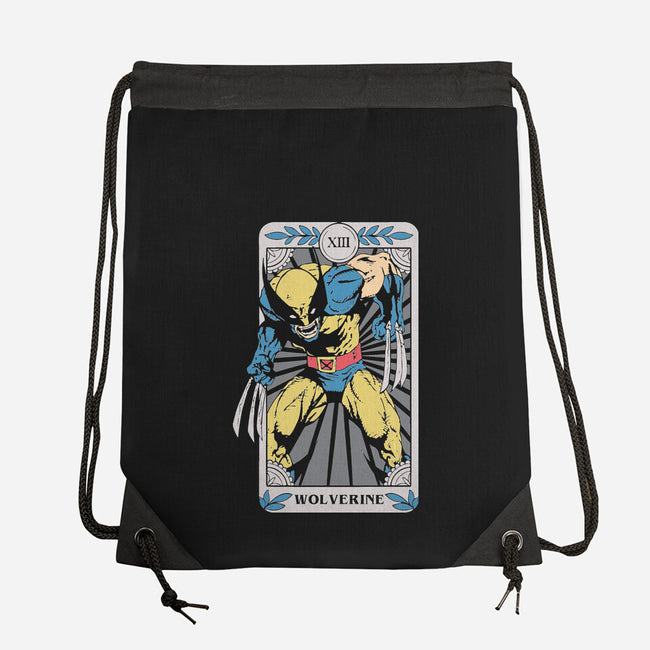 Wolverine Tarot-None-Drawstring-Bag-turborat14