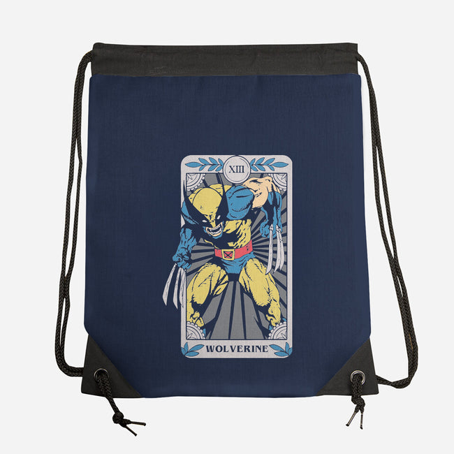 Wolverine Tarot-None-Drawstring-Bag-turborat14