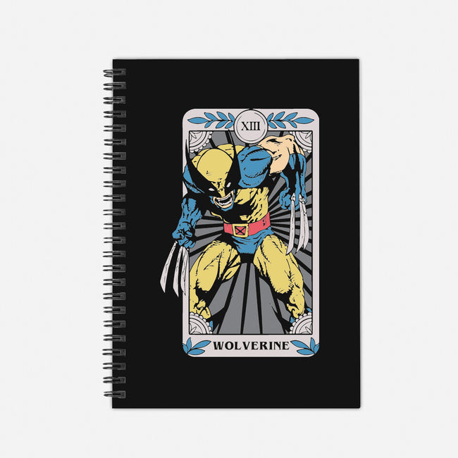 Wolverine Tarot-None-Dot Grid-Notebook-turborat14