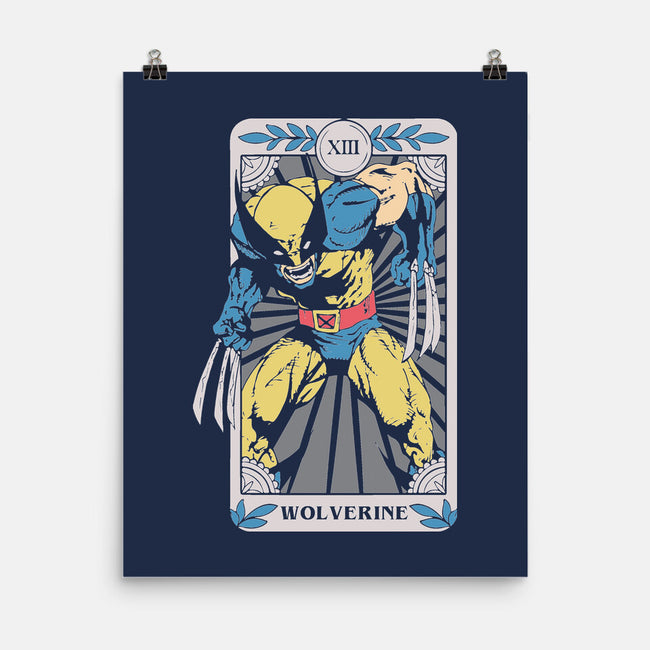 Wolverine Tarot-None-Matte-Poster-turborat14