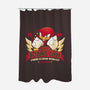 Knuckles Boxing Gym-None-Polyester-Shower Curtain-teesgeex