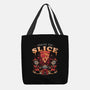 Praise The Slice-None-Basic Tote-Bag-eduely