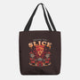 Praise The Slice-None-Basic Tote-Bag-eduely