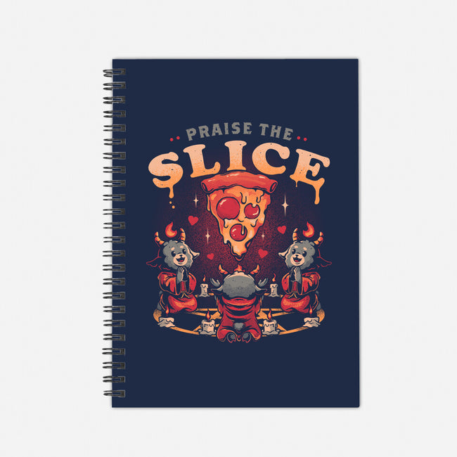 Praise The Slice-None-Dot Grid-Notebook-eduely