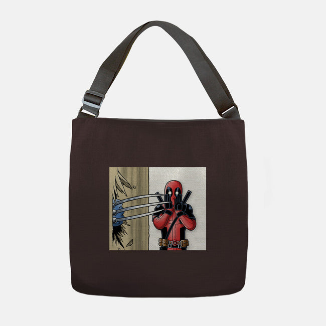 Here's Logan-None-Adjustable Tote-Bag-Barbadifuoco