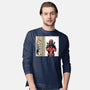 Here's Logan-Mens-Long Sleeved-Tee-Barbadifuoco