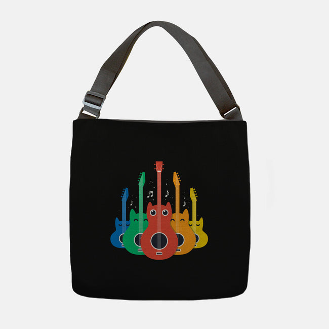 Feline Symphony-None-Adjustable Tote-Bag-erion_designs