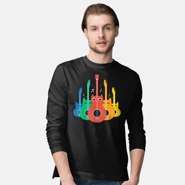 Feline Symphony-Mens-Long Sleeved-Tee-erion_designs