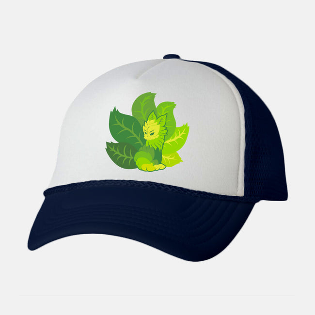 Spring Kitsune-Unisex-Trucker-Hat-erion_designs