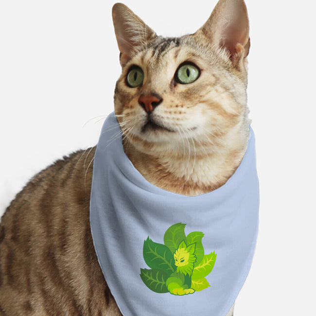 Spring Kitsune-Cat-Bandana-Pet Collar-erion_designs