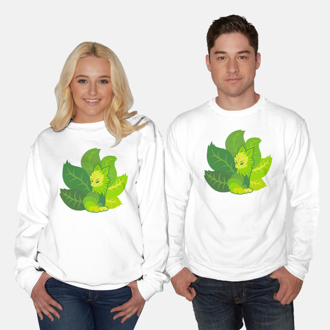 Spring Kitsune-Unisex-Crew Neck-Sweatshirt-erion_designs