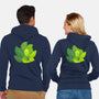 Spring Kitsune-Unisex-Zip-Up-Sweatshirt-erion_designs