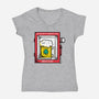 Break Glass-Womens-V-Neck-Tee-krisren28