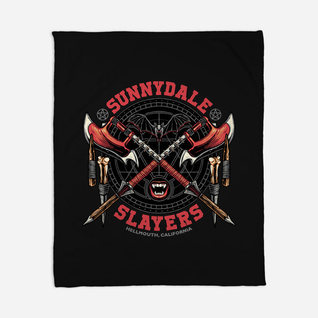 Hellmouth California-None-Fleece-Blanket-momma_gorilla