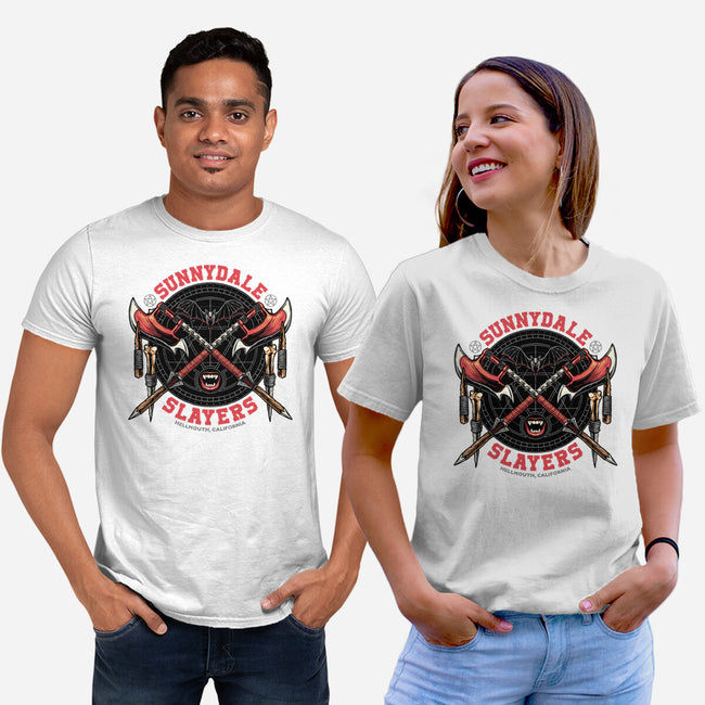 Hellmouth California-Unisex-Basic-Tee-momma_gorilla