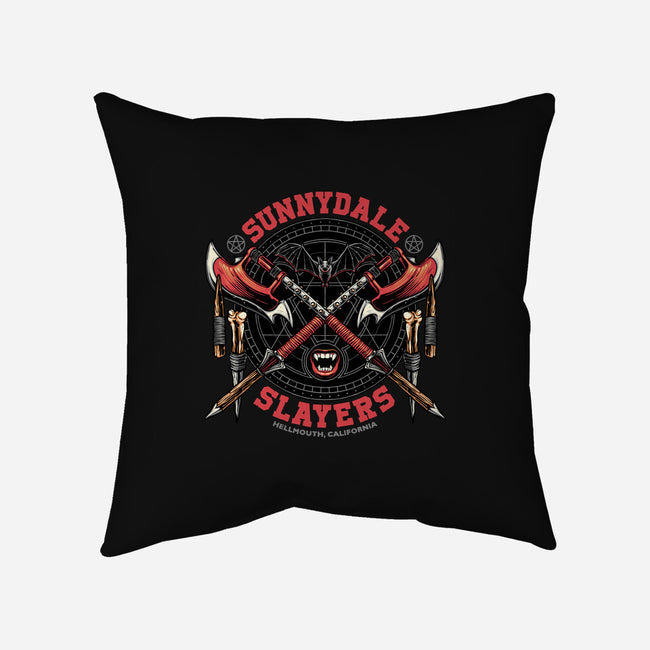 Hellmouth California-None-Removable Cover w Insert-Throw Pillow-momma_gorilla